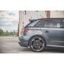 Maxton Design Heck Ansatz Flaps Diffusor V.1 / V1 für Audi RS3 8V Sportback schwarz Hochglanz