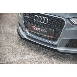Maxton Design Robuste Racing Front Ansatz für passend für Audi RS3 8V Sportback