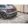 Maxton Design Hintere Seiten Flaps für Audi RS3 8V Sportback schwarz Hochglanz