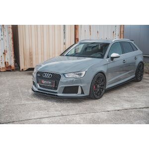 Maxton Design Robuste Racing Seitenschweller Ansatz für für Audi RS3 8V Sportback