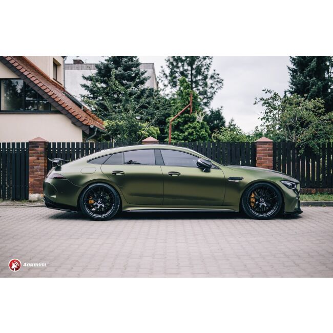 Maxton Design Seitenschweller Ansatz für Mercedes-AMG GT 63S 4-Door Coupe schwarz Hochglanz