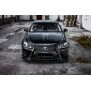 Maxton Design Front Ansatz für Lexus LS Mk4 Facelift schwarz Hochglanz