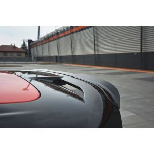 Maxton Design Spoiler CAP für Ford Focus ST-Line Mk3 FL schwarz Hochglanz