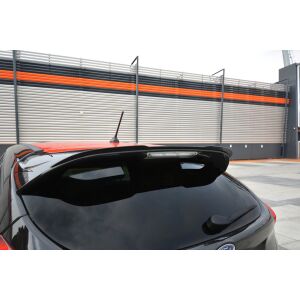 Maxton Design Spoiler CAP für Ford Focus ST-Line Mk3 FL schwarz Hochglanz