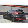 Maxton Design Spoiler CAP für Ford Focus ST-Line Mk3 FL schwarz Hochglanz