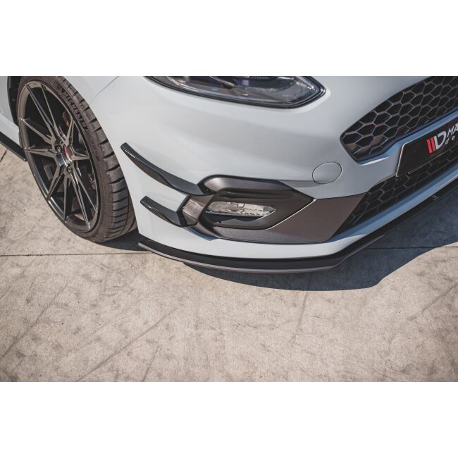 Maxton Design Robuste Racing Front Ansatz für passend für Ford Fiesta Mk8 ST / ST-Line