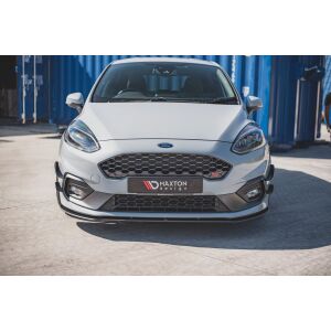 Maxton Design Robuste Racing Front Ansatz für passend für Ford Fiesta Mk8 ST / ST-Line