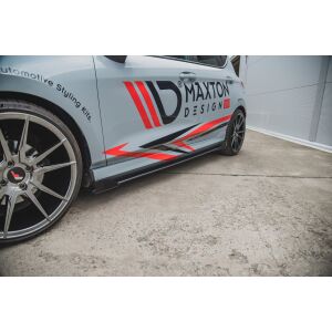 Maxton Design Side Front Stoßstangen Racing Flaps...