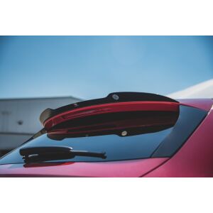 Maxton Design Spoiler CAP für Mercedes-Benz CLA Shooting Brake AMG-Line (X118) schwarz Hochglanz