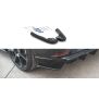 Maxton Design Heck Ansatz Flaps Diffusor V.2 / V2 für Audi RS3 8V Sportback Facelift schwarz Hochglanz