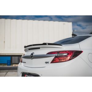 Maxton Design Spoiler CAP für Opel Insignia Mk. 1 OPC Facelift schwarz Hochglanz