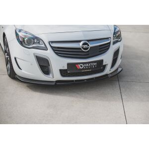 Maxton Design Front Ansatz V.1 / V1 für Opel Insignia Mk. 1 OPC Facelift schwarz Hochglanz