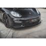 Maxton Design Front Ansatz V.1 / V1 für Porsche Panamera Turbo 970 Facelift schwarz Hochglanz