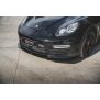 Maxton Design Front Ansatz V.2 / V2 für Porsche Panamera Turbo 970 Facelift schwarz Hochglanz