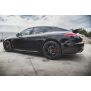 Maxton Design Heck Ansatz Flaps Diffusor für Porsche Panamera Turbo 970 Facelift schwarz Hochglanz