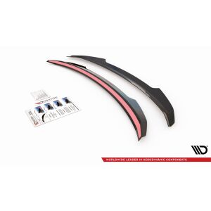 Maxton Design Spoiler CAP für Volvo S60 R-Design Mk3 schwarz Hochglanz