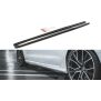 Maxton Design Seitenschweller Ansatz für V.2 / V2 für Audi RS6 C7 schwarz Hochglanz
