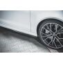 Maxton Design Seitenschweller Ansatz für V.2 / V2 für Audi RS6 C7 schwarz Hochglanz