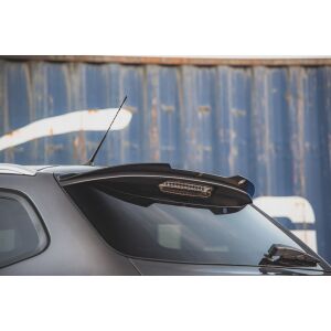 Maxton Design Spoiler CAP für Peugeot 308 SW Mk2 Facelift schwarz Hochglanz