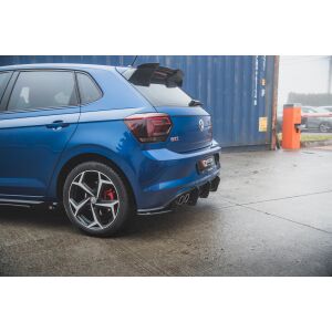 Maxton Design Robuste Racing Heckdiffusor Ansatz für Volkswagen Polo GTI Mk6