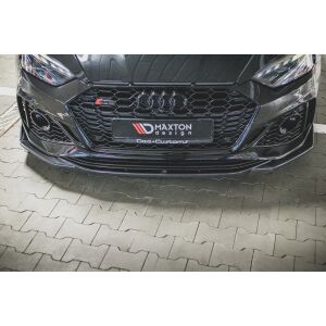 Maxton Design Front Ansatz +Flaps für V.1 / V1 Audi RS5 F5 Facelift