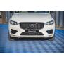 Maxton Design Front Ansatz V.2 / V2 für Volvo XC60 Mk2 R-Design schwarz Hochglanz