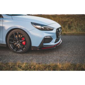 Maxton Design Front Ansatz +Flaps für V.6 / V6 Hyundai I30 N Mk3 Hatchback/Fastback