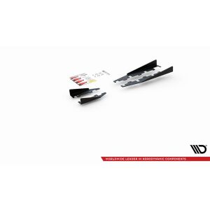 Maxton Design Side Flaps Toyota GR Yaris Mk4 schwarz Hochglanz