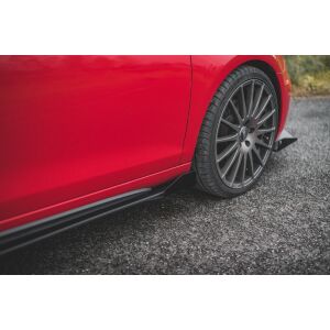 Maxton Design Side Flaps Volkswagen Golf GTI Mk6 schwarz Hochglanz