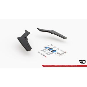 Maxton Design Robuste Racing Heck Ansatz Flaps Diffusor V.3 / V3 für BMW 1er F20 M140i