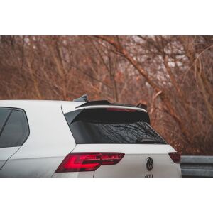 Maxton Design Spoiler CAP V.2 / V2 für Volkswagen Golf 8 GTI schwarz Hochglanz