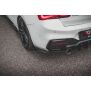 Maxton Design Hintere Seiten Flaps für BMW 1er F20 M-Paket Facelift / M140i schwarz Hochglanz