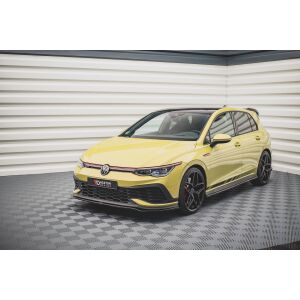 Maxton Design Front Ansatz V.3 / V3 für Volkswagen Golf 8 GTI Clubsport schwarz Hochglanz