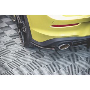 Maxton Design Robuste Racing Heck Ansatz Flaps Diffusor für Volkswagen Golf 8 GTI Clubsport