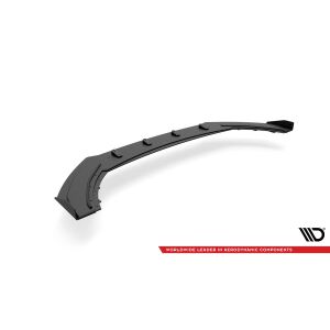 Maxton Design Street Pro Front Ansatz für +Flaps für Seat Leon FR Mk4 schwarz Hochglanz