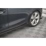 Maxton Design Street Pro Seitenschweller Ansatz für + Flaps Seat Leon FR Mk4 schwarz Hochglanz