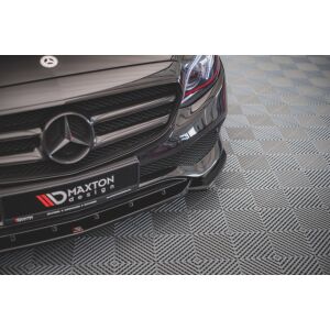 Maxton Design Front Ansatz für Mercedes-Benz E W213 schwarz Hochglanz