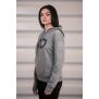 Maxton Design Womens Gray Hoodie