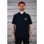 Maxton Design Mens Navy Blue Polo shirt