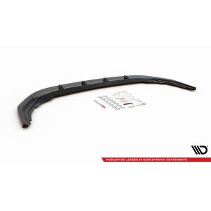 Maxton Design Front Ansatz V.1 / V1 für Volkswagen Golf R Mk8 schwarz Hochglanz