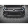 Maxton Design Front Ansatz V.2 / V2 für Volkswagen Golf R Mk8 schwarz Hochglanz