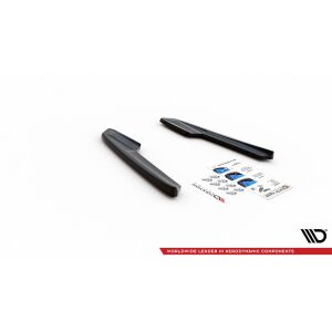 Maxton Design Heck Ansatz Flaps Diffusor V.2 / V2 für Audi RS6 C8 / RS7 C8 schwarz Hochglanz