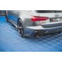 Maxton Design Heck Ansatz Flaps Diffusor V.2 / V2 für Audi RS6 C8 / RS7 C8 schwarz Hochglanz