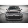 Maxton Design Front Ansatz V.5 / V5 für Volkswagen Golf R Mk8 schwarz Hochglanz