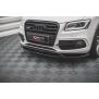 Maxton Design Front Ansatz für Audi SQ5 Mk1 (8R) schwarz Hochglanz