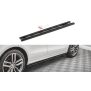 Maxton Design Seitenschweller Ansatz für Audi SQ5 Mk1 (8R) schwarz Hochglanz
