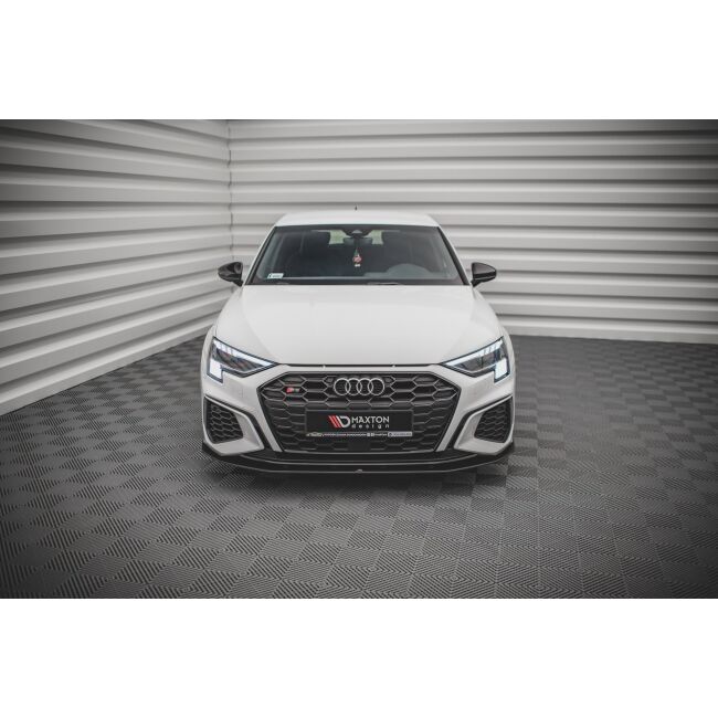 Maxton Design Street Pro Front Ansatz für für Audi S3 / A3 S-Line 8Y