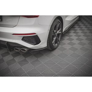 Maxton Design Street Pro Heck Ansatz Flaps Diffusor für Audi S3 Sportback 8Y