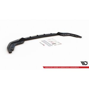 Maxton Design Front Ansatz V.4 / V4 für BMW 3er G20 / G21 M-Paket schwarz Hochglanz