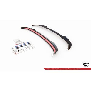 Maxton Design Spoiler CAP für BMW 3er Touring G21 M-Paket schwarz Hochglanz